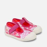 baby girl sandals with floral print mayoral