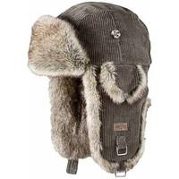 barts rib bomber mens beanie in beige