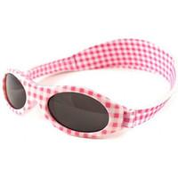 Baby Banz Kidz Banz Adventurer Sunglasses - Pink Gingham boys\'s Sunglasses in pink