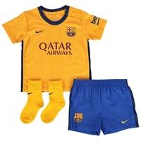 Barcelona Away Kit 2015/16 - Infants Gold