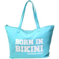 Banana Moon Blue Beach bag Colorbag Mascote women\'s Shopper bag in green