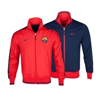 Barcelona Authentic Reversible Jacket - University Red/Midnight Navy Red