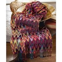 Bargello Multicolour Scarf