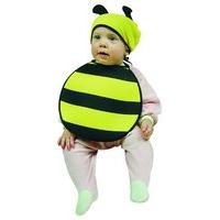 Baby Bee Bonnet & Bib Accessory For Fancy Dress