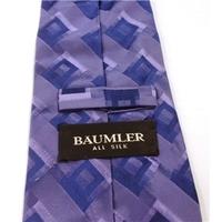 Baumler Violet Silk Tie