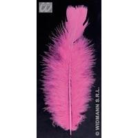 Bag Of Feathers Pink Accessory For 20s 30s Dancing Flapper Moll Fancy Dress