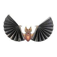 Bats Withpaper Fan Wings Accessory For Superhero Fancy Dress