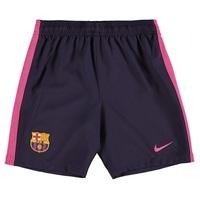 Barcelona Away Shorts 2016-17 - Kids, Purple