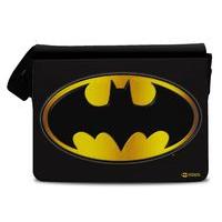 Batman Gold Logo Messenger Bag