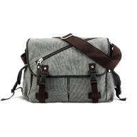 baggra mens casual canvas crossbody bag with multi pocketed cover