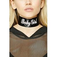 baby girl satin wrap choker