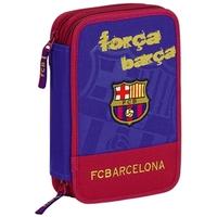 Barcelona FC Small Double Filled Pencil Case