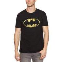 Batman Distressed Shield T Shirt (S)