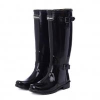 Barbour Cleveland Wellington Boots, Black, 4