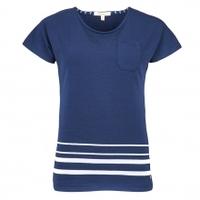 Barbour Bluet Top, Navy, UK16