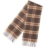 Barbour Tartan Lambswool Scarf, Muted Tartan, One Size