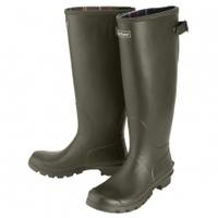 Barbour Jarrow Wellington Boots, Olive, UK 5