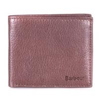 barbour billfold leather wallet