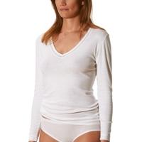 basics 2000 long sleeved cotton vest top