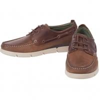 Barbour George Boat Shoe, Brown, 9