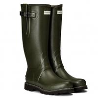 balmoral side adjustable wellington dark olive uk11