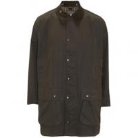 Barbour Classic Northumbria Wax Jacket, Olive, 36