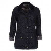 Barbour Monteviot Wax Jacket, Navy, UK12