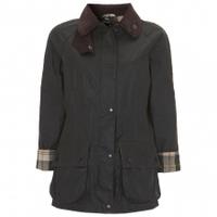 barbour ladies beadnell wax jacket sage 18