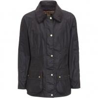 barbour ladies beadnell wax jacket rustic 16