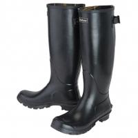 Barbour Jarrow Wellington Boots, Black, UK 4