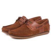 Barbour Capstan Boat Shoe, UK7, Cognac