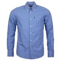 Barbour Leonard Shirt, Marine Blue, L