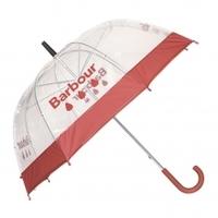 barbour raindrop umbrella red one size