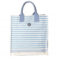 barbour coast tote blue one size