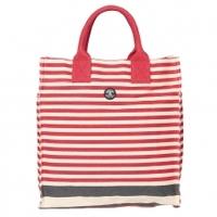 barbour coast tote red one size