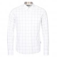 Barbour Halton Shirt, White, M