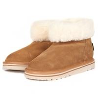 Barbour Ashley Slipper Boot, Camel, UK4