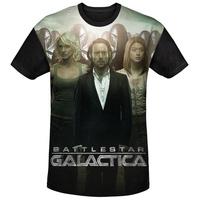 battlestar galactica fallen leader black back