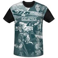 Battlestar Galactica(Classic) - Battle Has Begun Black Back