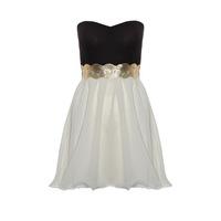 Bandeau Chiffon Prom Dress