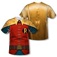 batman classic tv robin costume frontback print