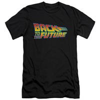 back to the future logo slim fit
