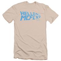 back to the future hello mcfly slim fit