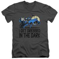 Batman - Get Dressed V-Neck