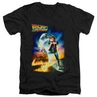 Back To The Future - Poster V-Neck