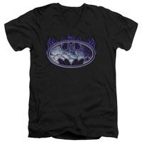 Batman - Cracked Shield V-Neck