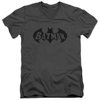 Batman - Crackle Bat V-Neck