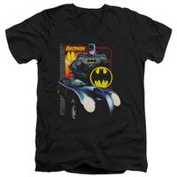 batman bat racing v neck