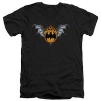 Batman - Bat Wings Logo V-Neck