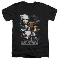 battlestar galactica 35th anniversary collage v neck
